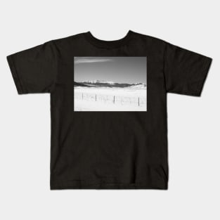 Fairplay Town Colorado Mountains Landscape Photography V4 Kids T-Shirt